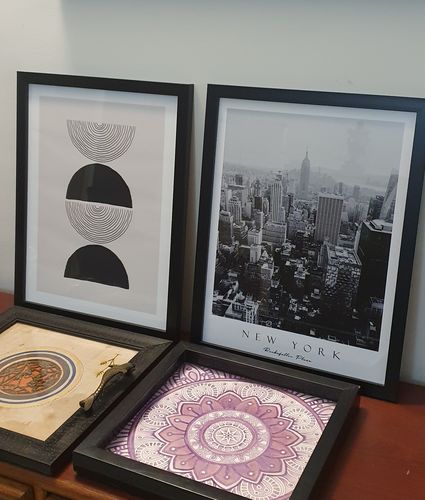 Customer photo review of Abstract Geometric II