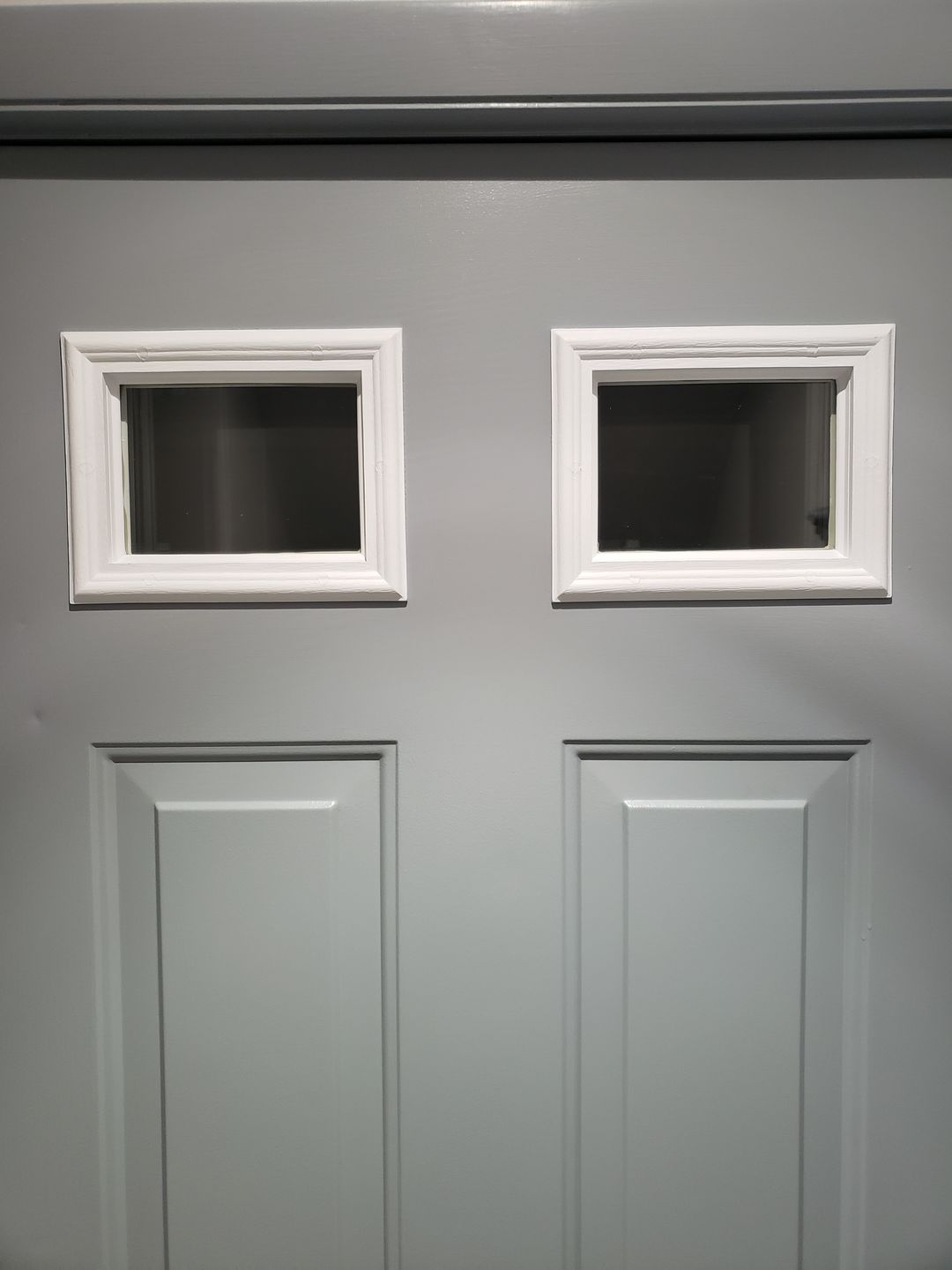 Customer photo review of Clear 1 Lite Glass and Frame Kit (6" x 8" Glass Size)