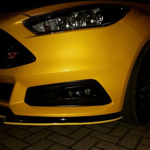 Customer photo review of Focus ST MK3.5 "Triple O" Style Fog Light Armour