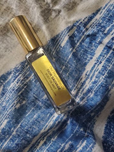 Customer photo review of Men's Body Oil Cologne Mist