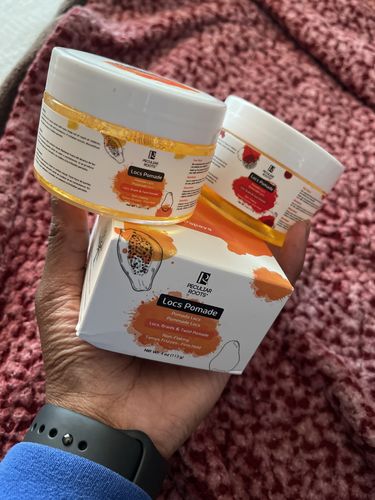 Customer photo review of Braids, Loc & Twist Firm Hold Pomade | 4 oz