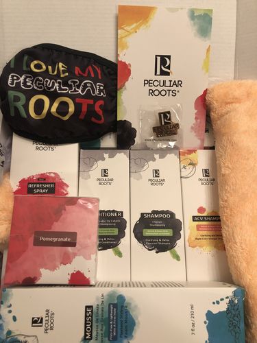 Customer photo review of Entire Peculiar Roots Locs & Natural Hair Box