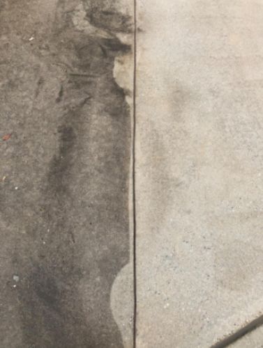 Customer photo review of Professional Pressure Washer Surface Cleaner