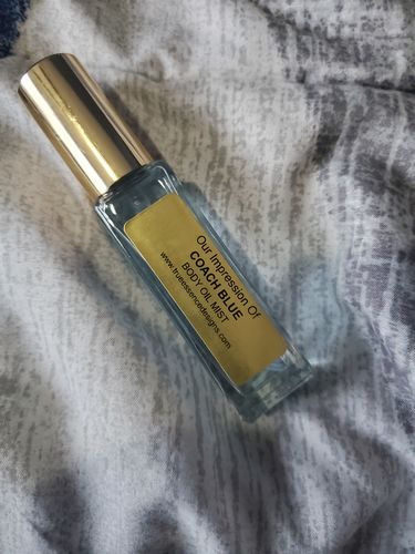 Customer photo review of Men's Body Oil Cologne Mist