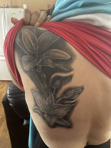 Customer photo review of Signature Tattoo Numbing Cream