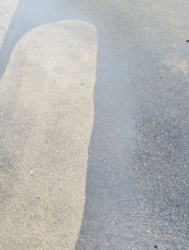 Customer photo review of Professional Pressure Washer Surface Cleaner