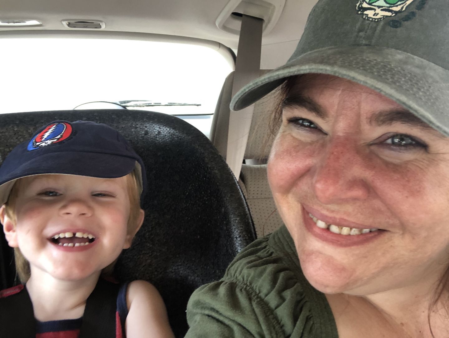 Customer photo review of Grateful Dead Steal Your Face Cap
