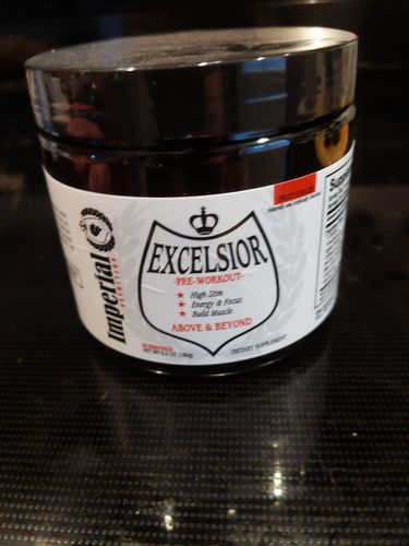 Customer photo review of Imperial Nutrition Excelsior Pre-Workout