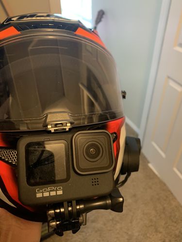 Customer photo review of HJC RPHA-11 Camera Mount