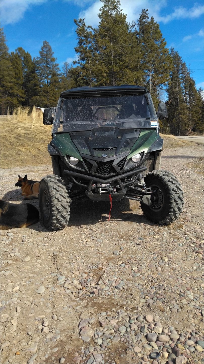 Customer photo review of Yamaha Wheel Spacers - Wolverine 850/1000