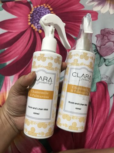 Customer photo review of CLARA AROMATHERAPY ROOM AND LINEN MIST