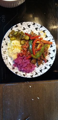 Customer photo review of Boojum Chicken Fajita Meal Kit For 4 People