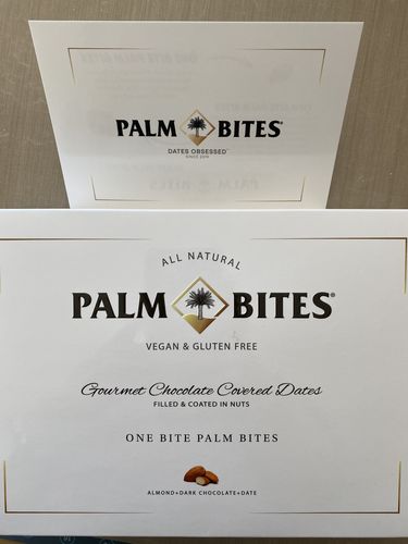 Customer photo review of One Bite | Almond Palm Bites