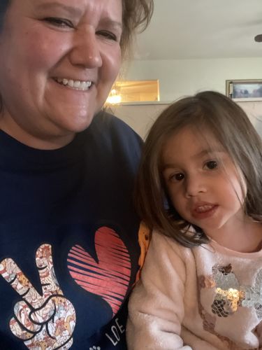 Customer photo review of Peace Love Dog - Personalized Custom Unisex T-shirt