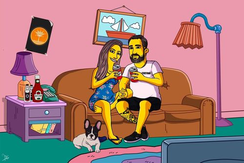 Customer photo review of RETRATO EM ARQUIVO DIGITAL FAMILIA AMARELA