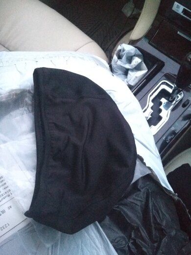 Customer photo review of Cooling Helmet Liner Skull Cap