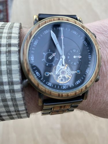 Customer photo review of Wood o'clock - Bergland