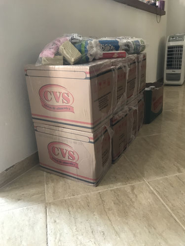 Customer photo review of Cesta Básica Econômica Kit