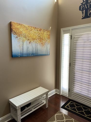 Customer photo review of 'Abundance Tree' Framed Canvas (47" x 27")
