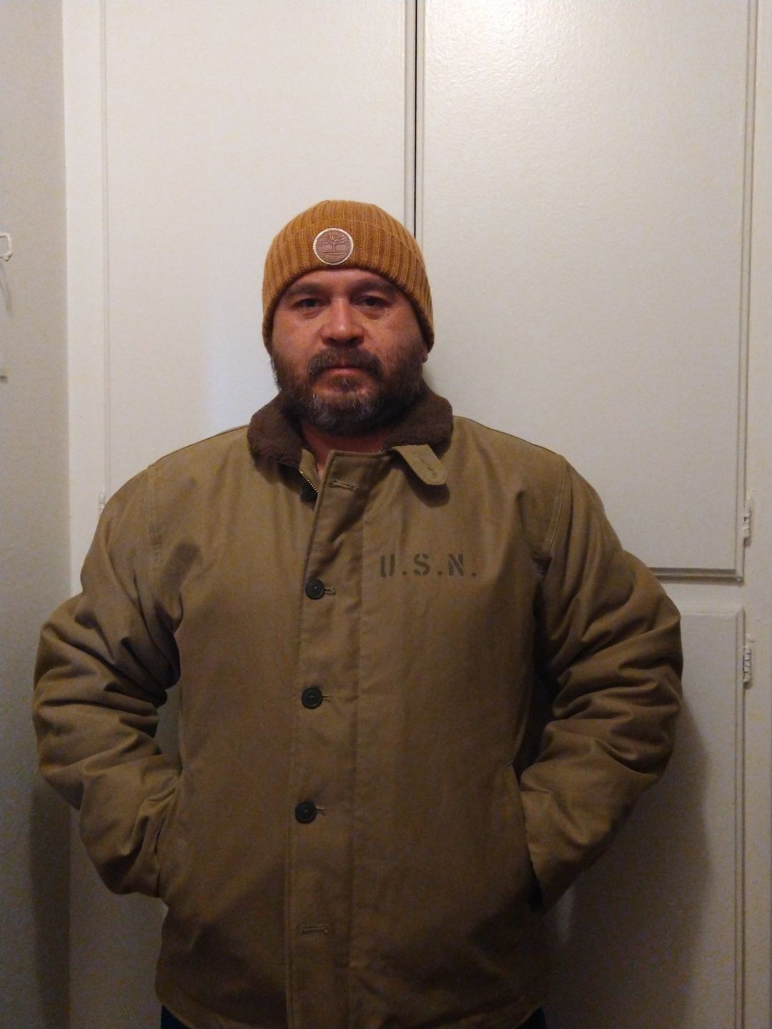 Customer photo review of 1940s US Navy N-1 Deck Jacket - Cost-effective Version