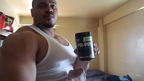 Customer photo review of PR Supps - PREWORKOUT - Peach Mango