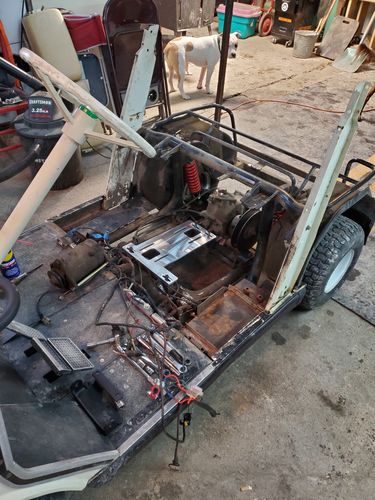 Customer photo review of Yamaha G2/G8/G9/G11/G14 GX390/GX420 Clone Conversion Motor Mount
