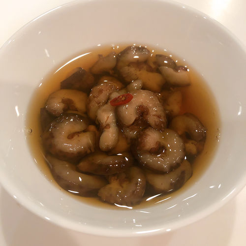 新物の生ナマコ使用 コリコリ食感の赤なまこ酢 約1g