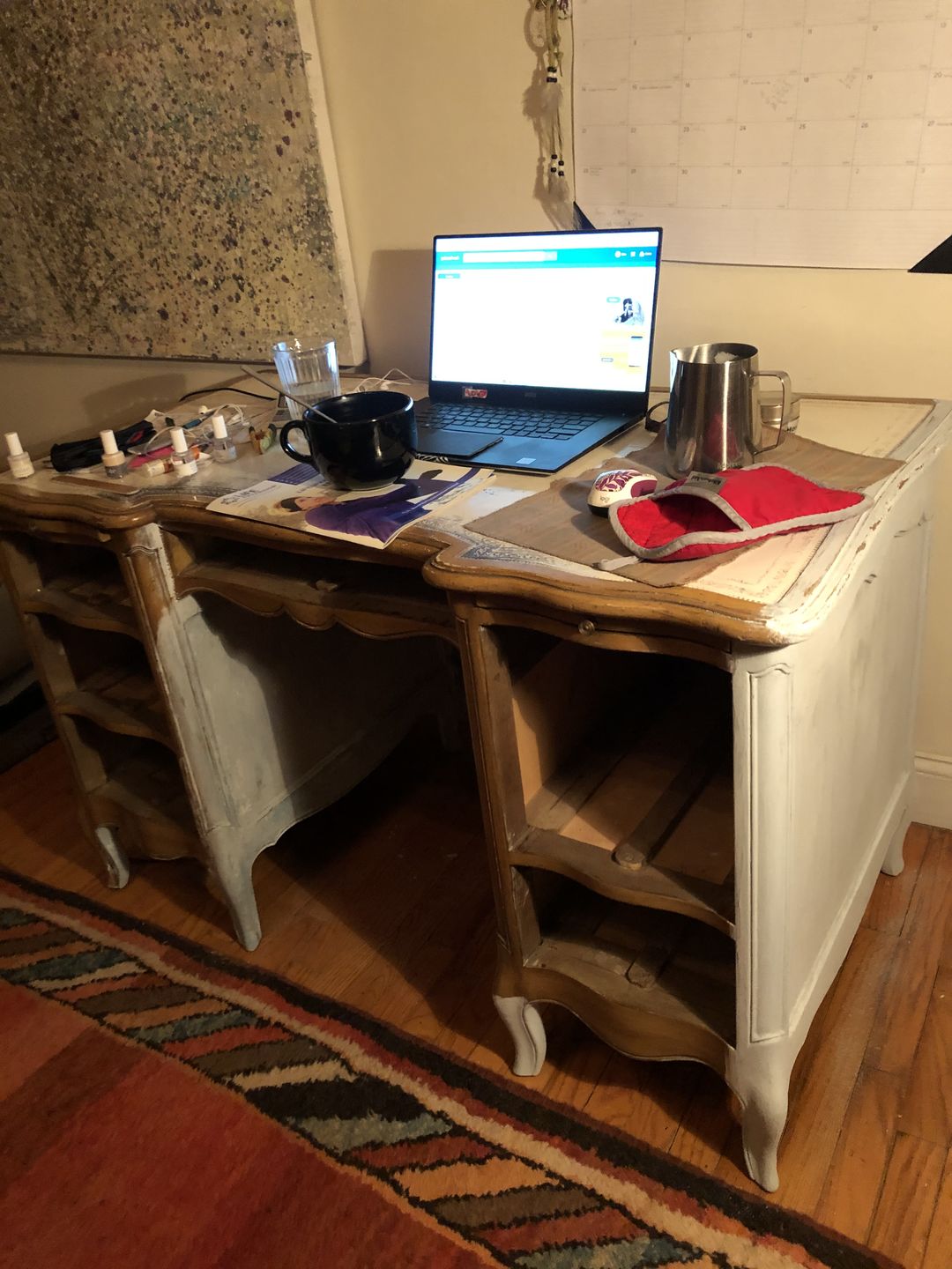 Customer photo review of Cracked Gesso