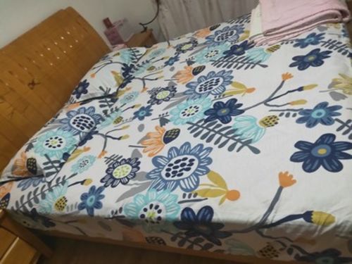 Customer photo review of Garden Flower Duvet Cover Set
