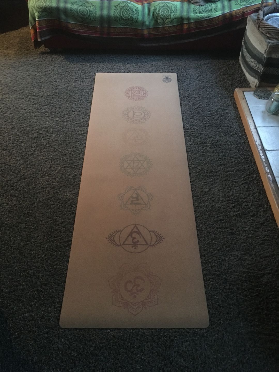 Customer photo review of Chakra Yoga Mat