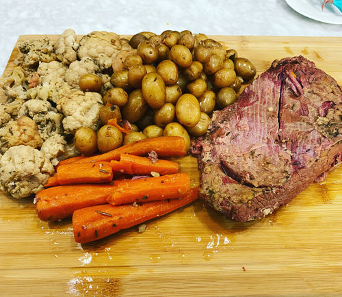 Customer photo review of Corned Beef Brisket, 4-5 lbs