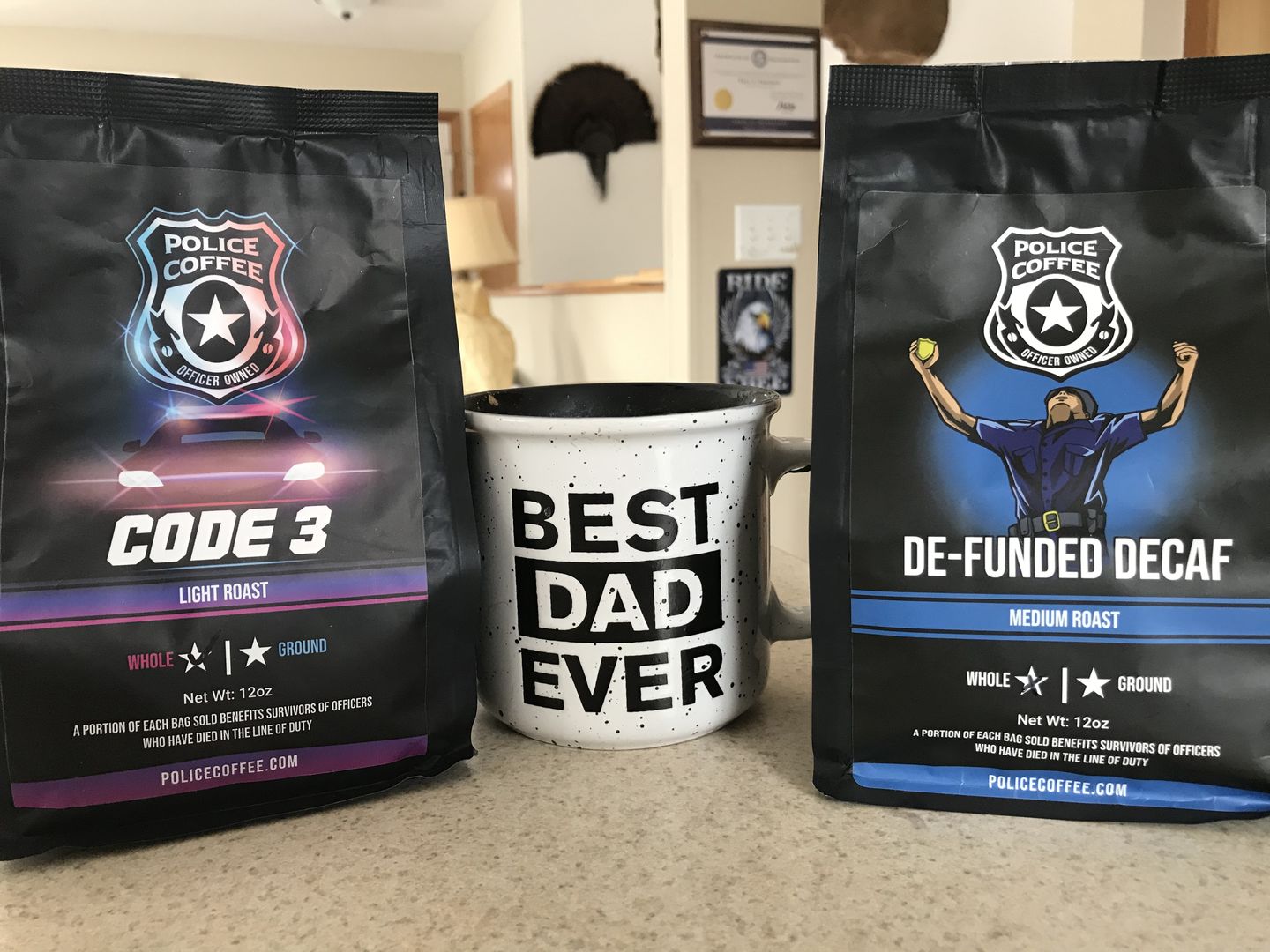 Customer photo review of Defunded Decaf