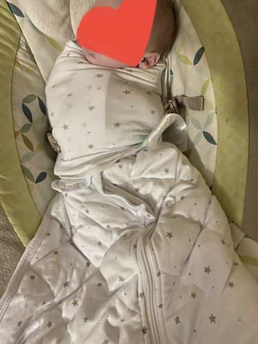 Customer photo review of Dream Weighted Sleep Swaddle & Sack, 0-6 months
