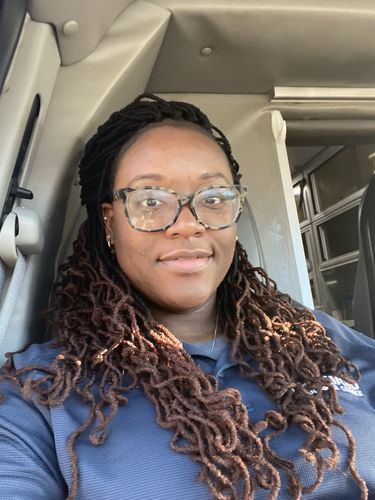 Customer photo review of AUBURN BOHO EMPRESS LOCS IN SHORT AND SWEET 16"