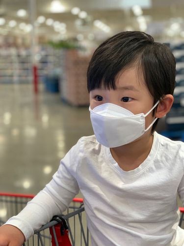 Customer photo review of [USA][ENCORE SALE] XS-SIZE SOOMSHI-GO KIDS KF94