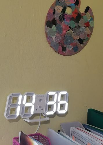 Customer photo review of ASTRONORD™ Digital LED Clock