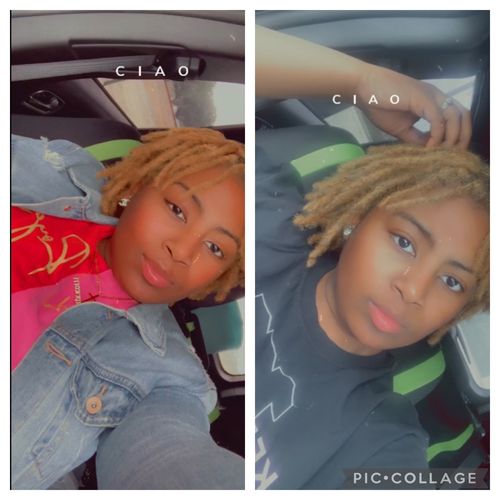 Customer photo review of Nourishing & Conditioning Hair Oil | 4 oz