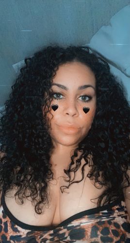 Customer photo review of Curly Ash Blonde