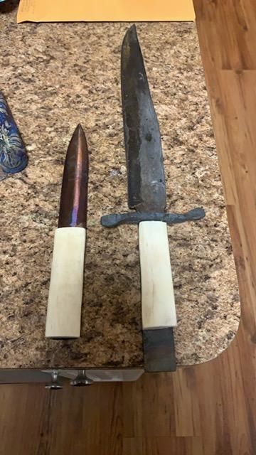 Customer photo review of 1" x 42" Sanding Belts for Stock Removal