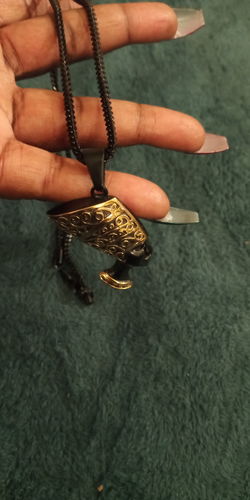 Customer photo review of Nefertiti Midnight Chain