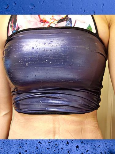 Customer photo review of Women's Heat Trapping Waist Toner