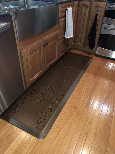 Customer photo review of Smart Step Comfort Mats – Smooth Premium Anti-Fatigue Mat