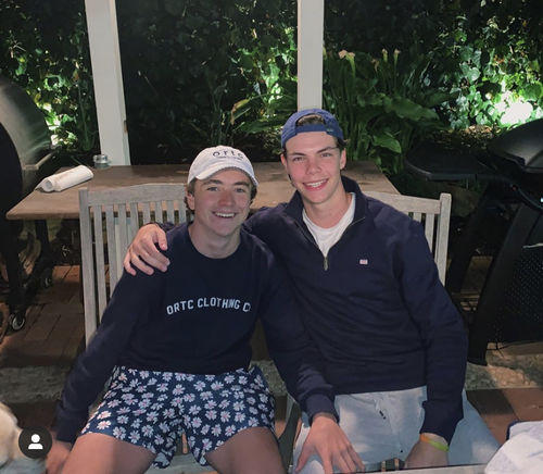 Customer photo review of Felt Logo Crew Navy