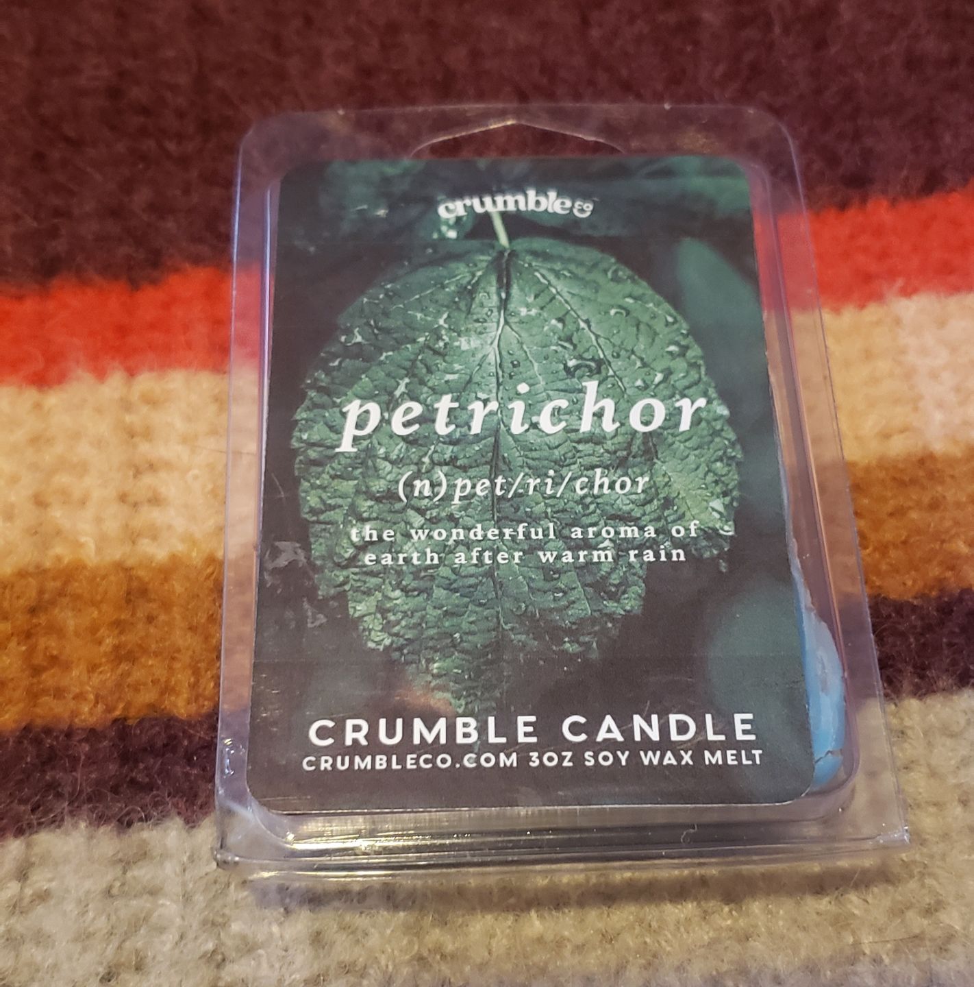 Customer photo review of Petrichor Wax Melts