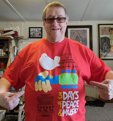 Woodstock Festival Poster T Shirt 