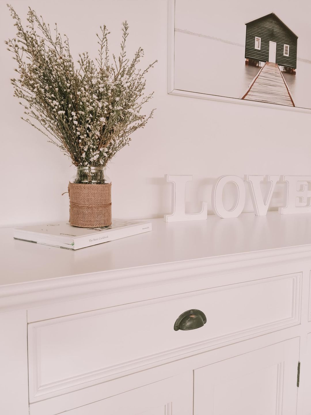 Customer photo review of Buffet with 3 Drawers and 5 Doors