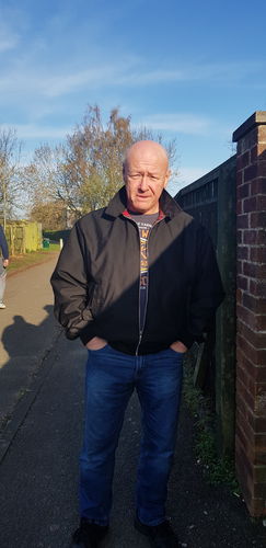 Customer photo review of Mens Classic Harrington Jacket - Black