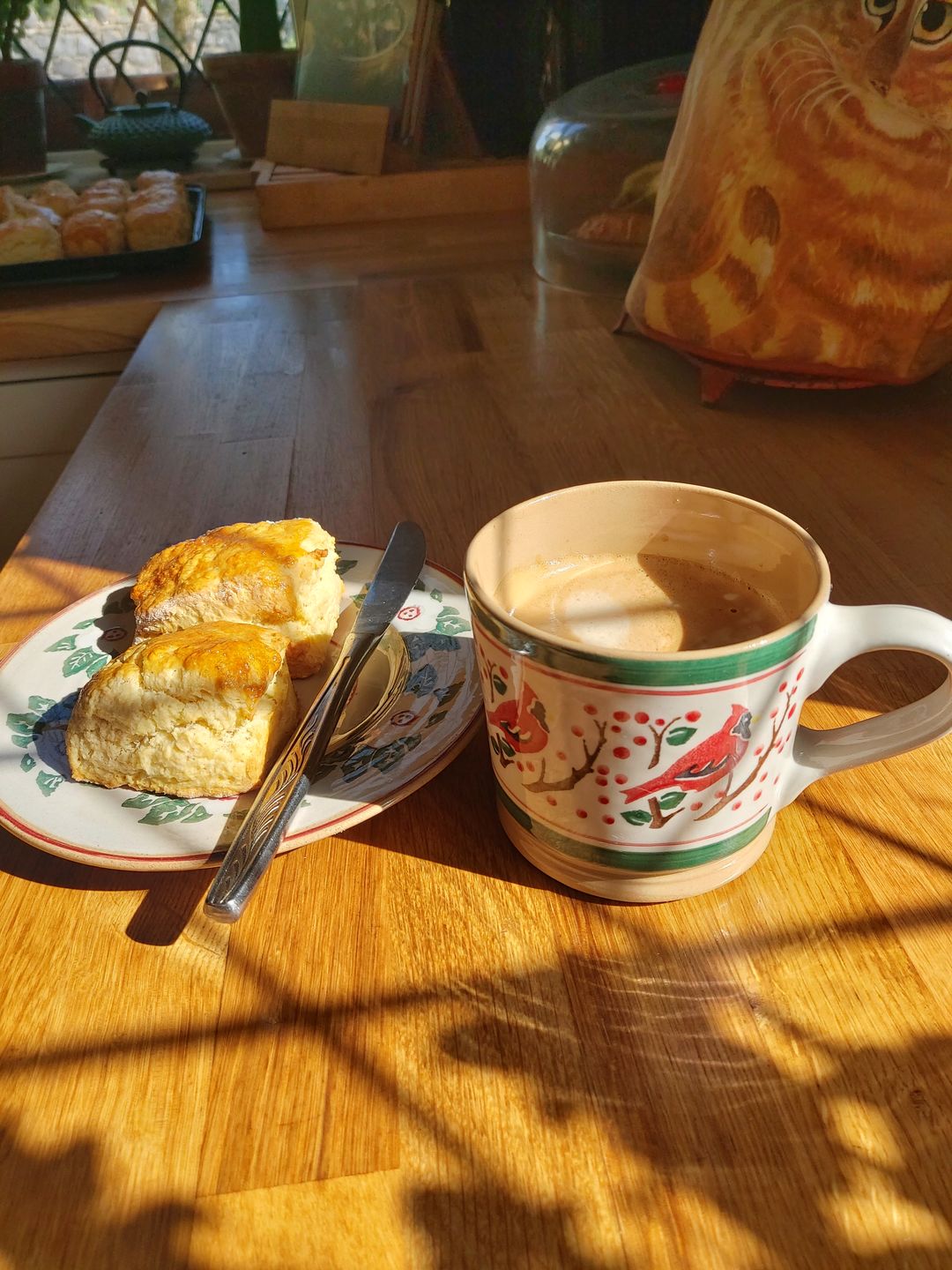 Customer photo review of Large Mug Berry Bird