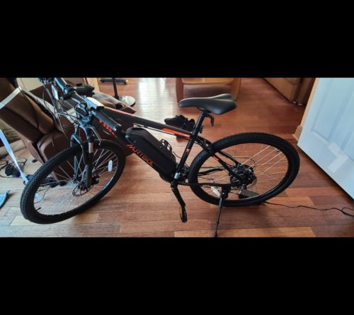 Customer photo review of Murtisol 27.5 Electric Mountain Bicycle with Disc Brake，for Adults Ebike with Removable 36V/10AH Battery 36V 350W Motor