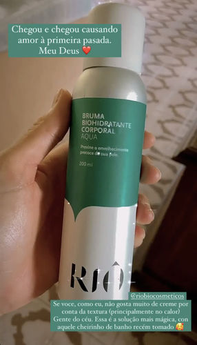 Customer photo review of Bruma Aqua Biohidratante Corporal
